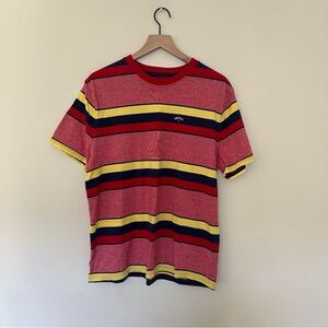 NOAH Striped Short Sleeve Top
